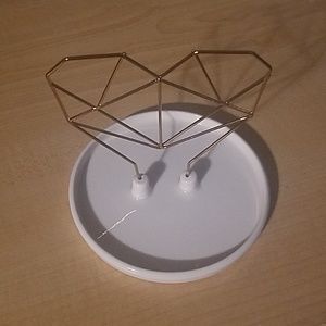 Jewelry holder and dish